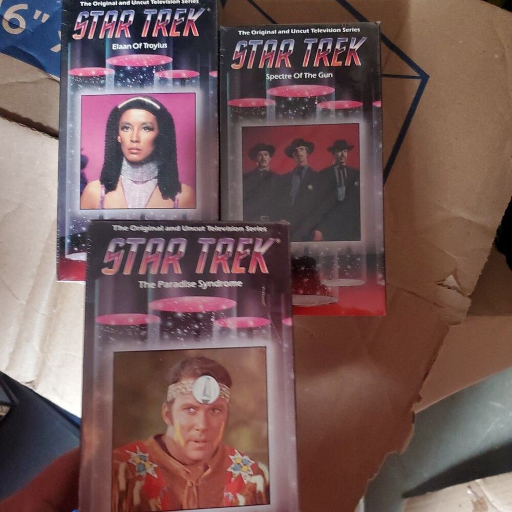 Star trek VHS Vintage